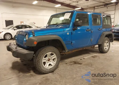 2015 Jeep Wrangler Unlimited Sport Rhd from USA, damaged, VIN 1C4BJWKG7FL733379
